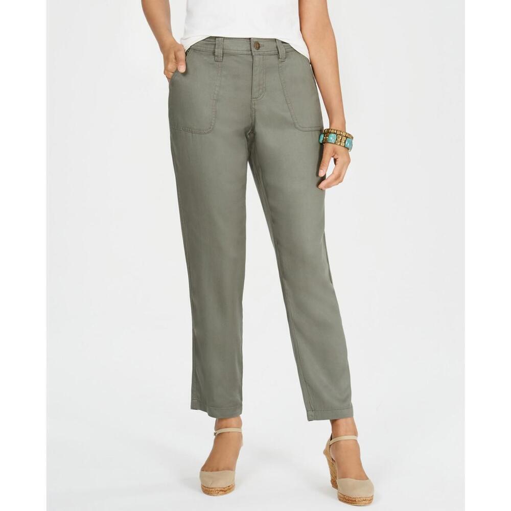 Style & Co. Womens Tapered Utility Pants Size 4